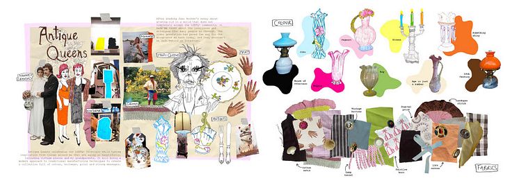 Olivia Fletcher's work saw her chosen as joint winner of the Fashion Illustration Award