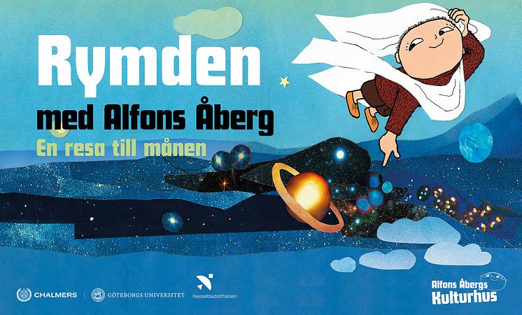 Rymden med Alfons Åberg - En resa till månen