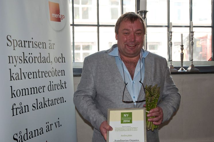 Scandinavian Organics, 2:a plats i Nyskaparstipendiet 2014