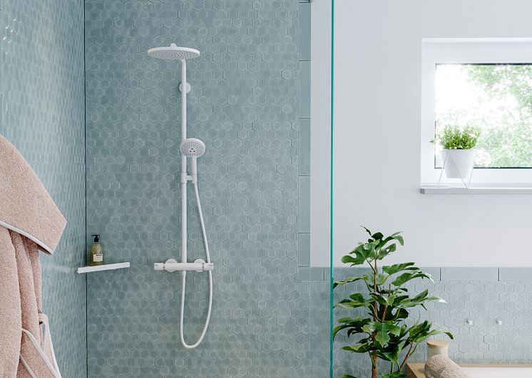 hansgrohe AddStoris tillbehör i matt vit