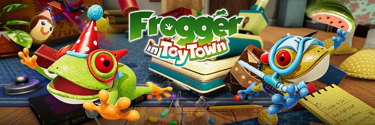 Frogger in Toy Town Key Art