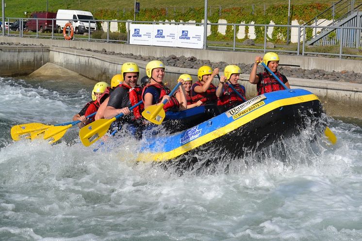 Rafting im Kanupark Markkleeberg 