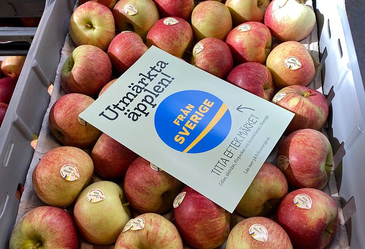 Äppelriket Utmärkta äpplen Från Sverige-veckorna 2022