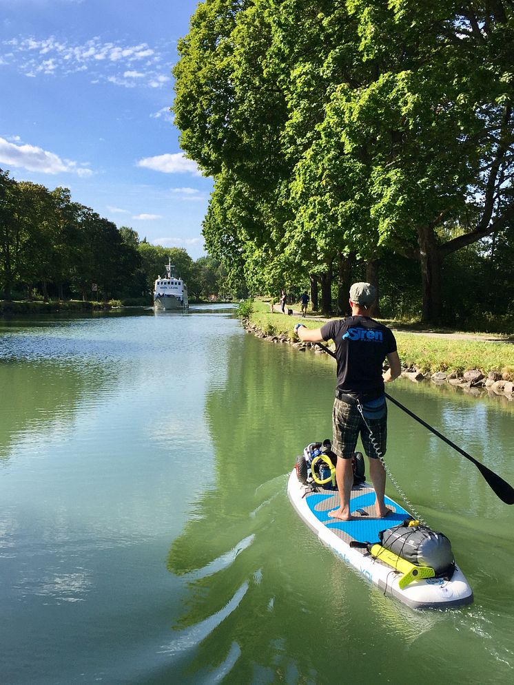 Göta kanal sup-bräda