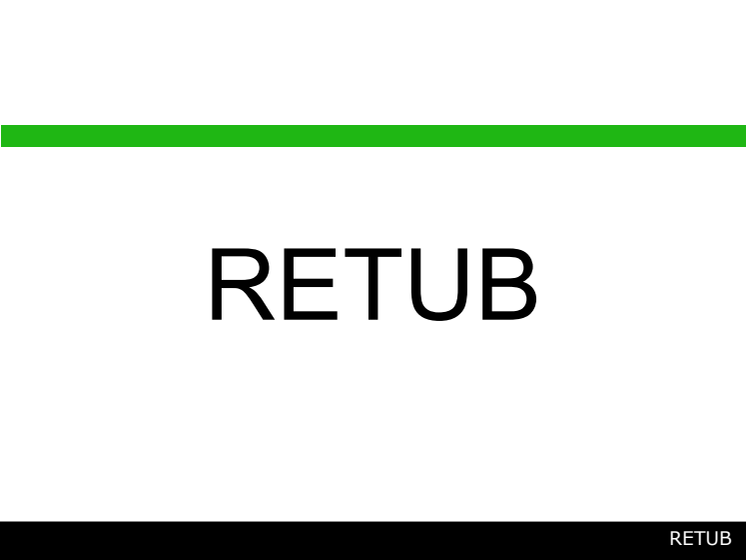 Presentation av Retub källsorteringsbehållare
