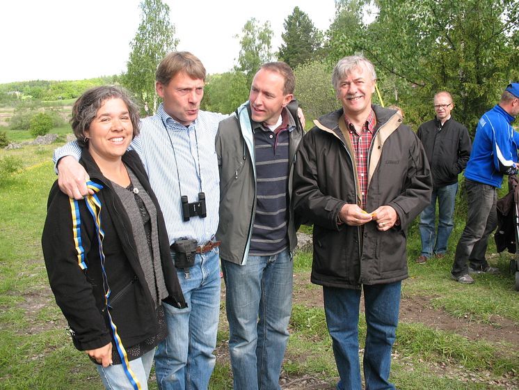 Invigning av Gredelby hagar och Trunsta träsk i Knivsta kommun 2009