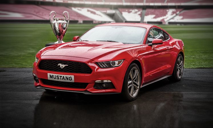 Ford öppnar orderboken till nya Ford Mustang exklusivt under Champions League finalen