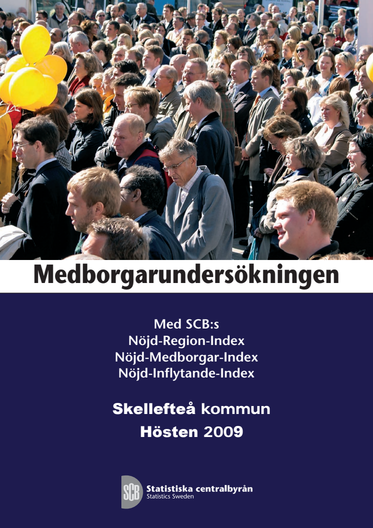 SCB:s medborgarundersökning 2009