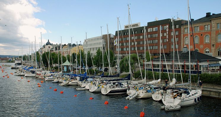 Gästhamn i centrala Härnösand, Höga Kusten