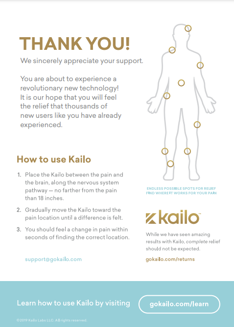 How to use Kail Informatic Brochure