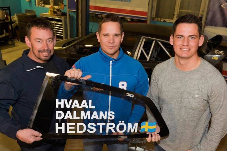 Dalmans och två gånger Hvaal i Hedström Motorsport 2017