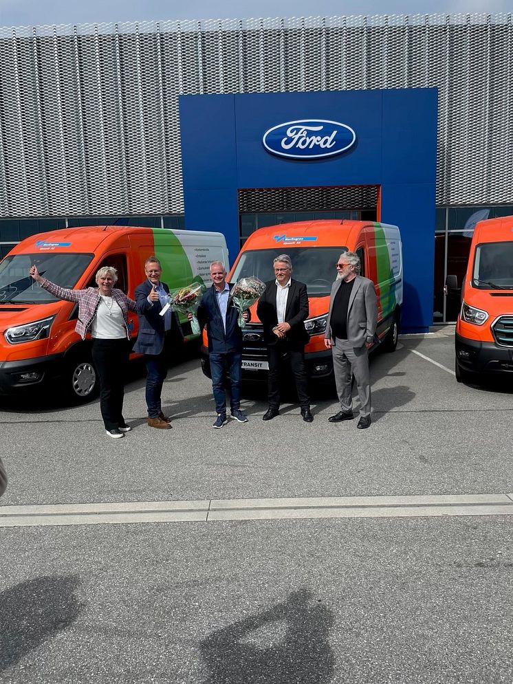 Ford E-Transit Norgespremiere 2022