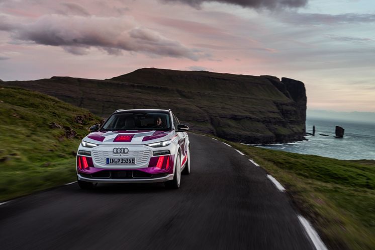 Audi Q6 e-tron prototype