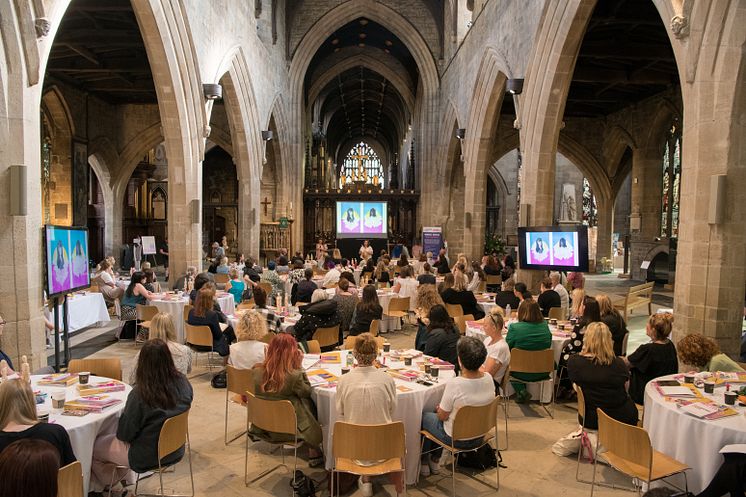 Newcastle Cathedral hosted the Story Chair launch event