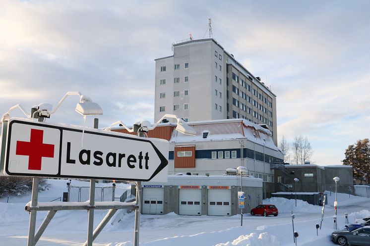 Lycksele lasarett - fotograf Jan Alfredsson