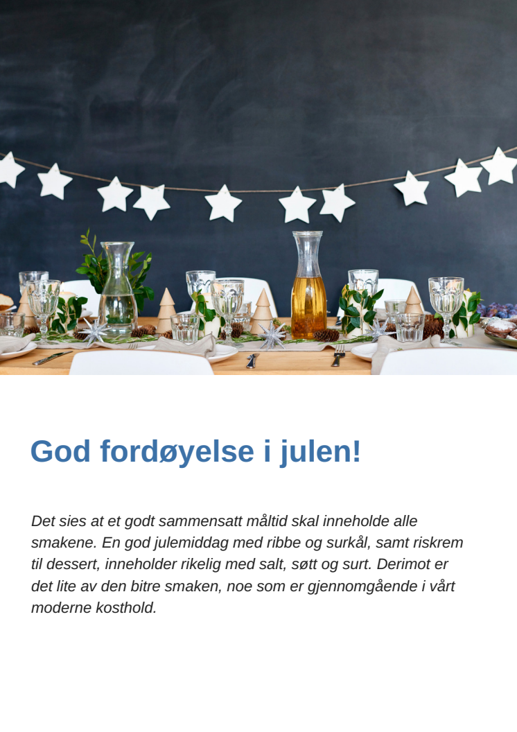 God fordøyelse i julen!