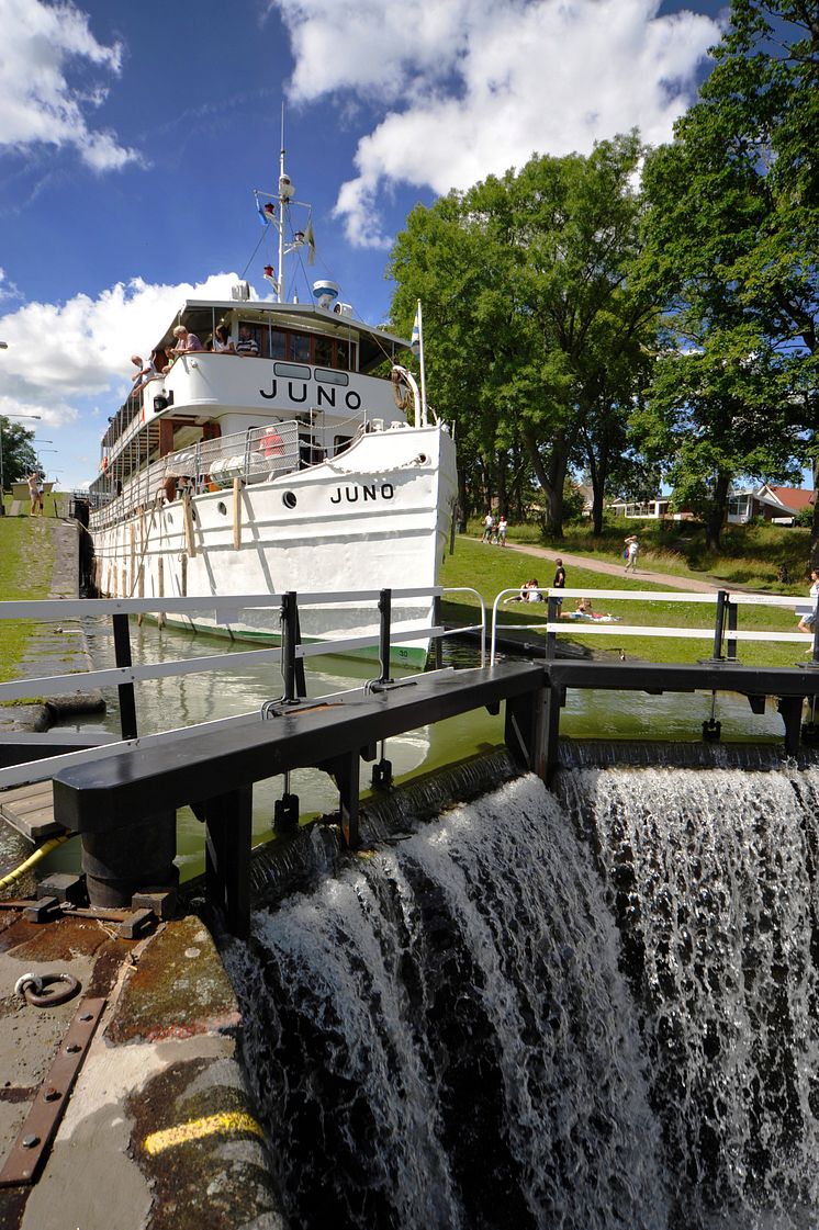 Pressbild - Göta Kanal - m/s Juno