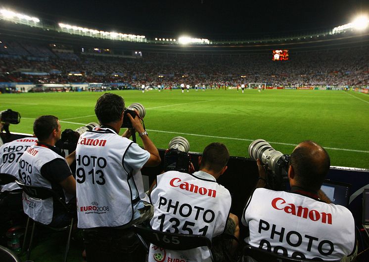 Canon UEFA fotografer