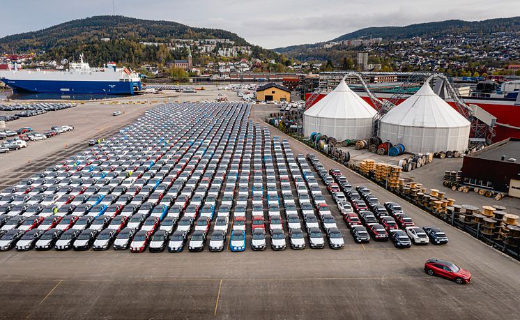 Skip nummer 2 Drammen Mustang Mach-E 2021