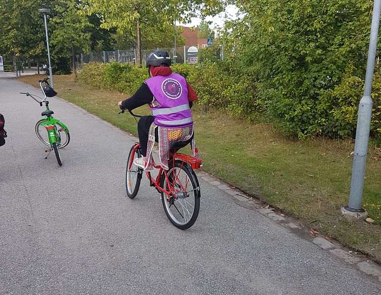 Cykelskola på Rosengård
