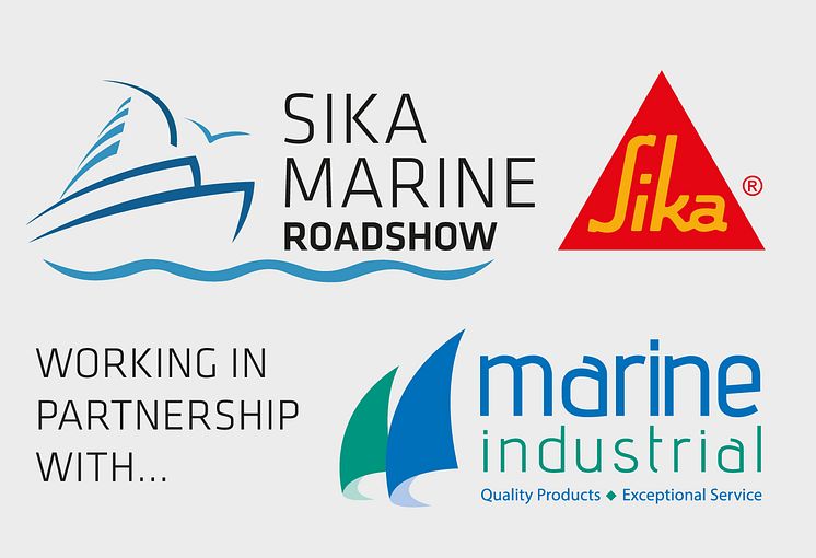 High res image - Sika UK - Sika Marine Roadshow logo