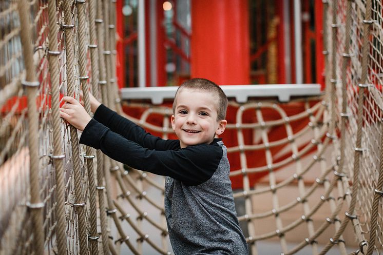 Indoor-Klettergarten im PLAYMOBIL-FunPark