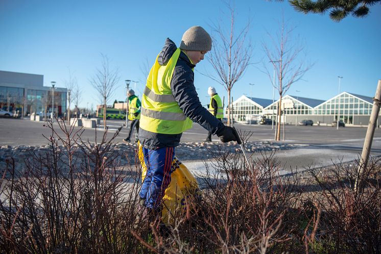 Städa Gränbystaden, arkivfoto 2018