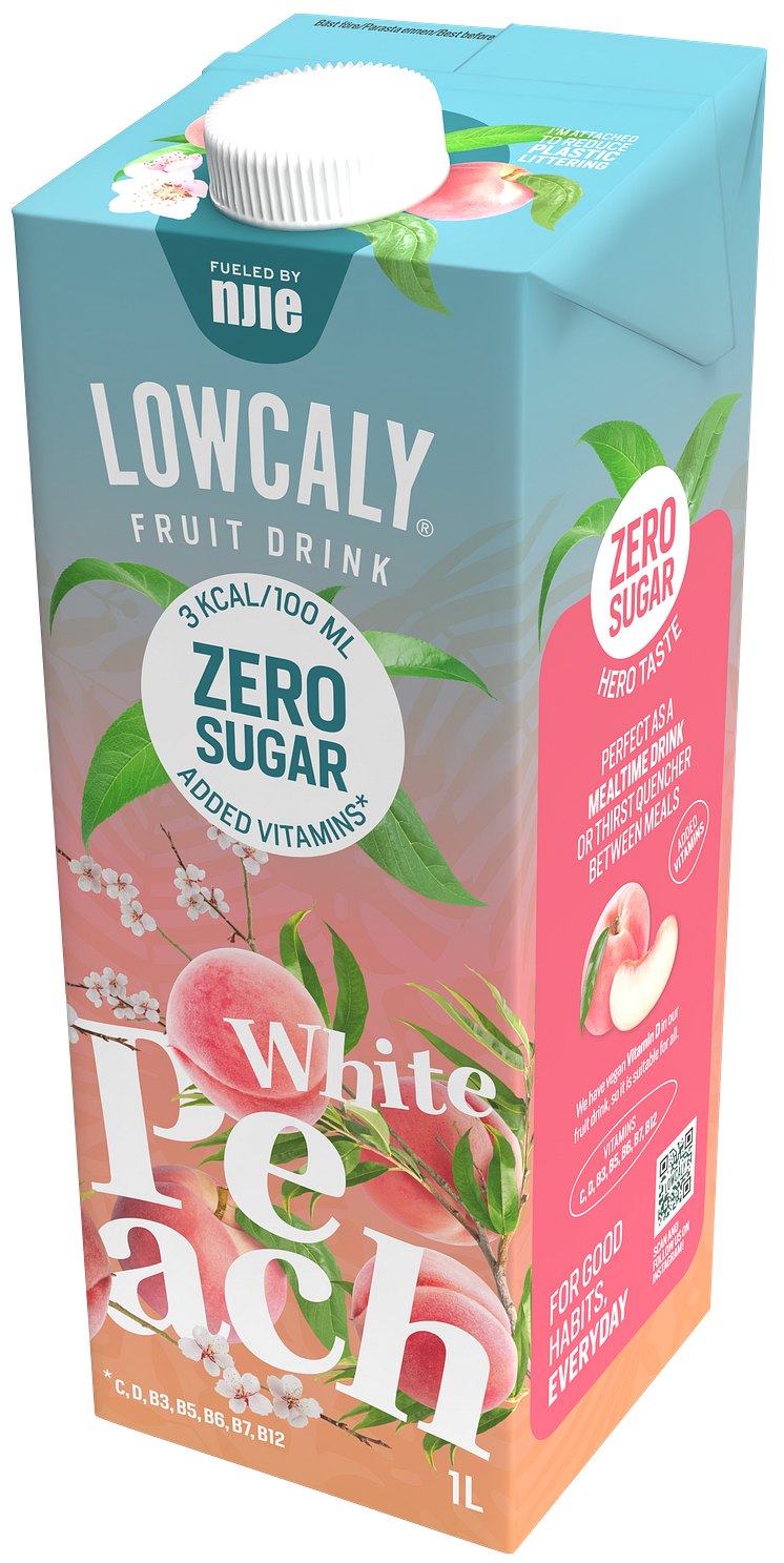 Lowcaly White Peach packshot