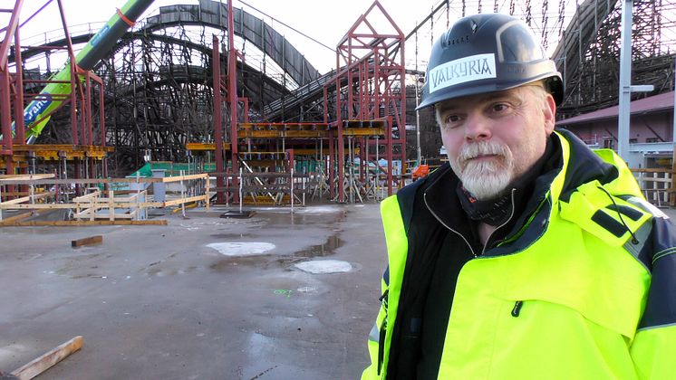 Kenneth Carlsson, områdeschef på mekaniska på Liseberg