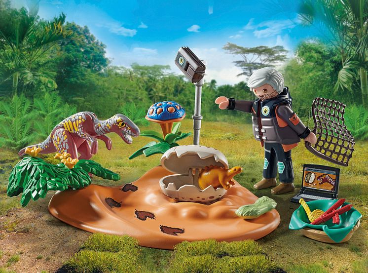 Stegosaurusnest mit Eierdieb (71526) von PLAYMOBIL