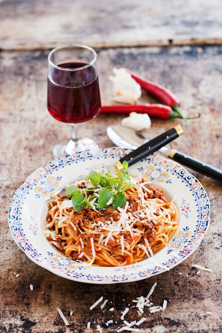 Zeta Spaghetti med chili, vitlök och kapris