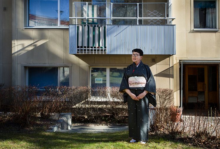 Göra japan i Sverige, möt Maria Mars i sitt eget terum hemma i Fruängen.