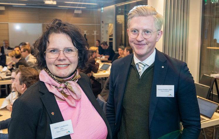 Jenny Landernäs och Anton Fendert