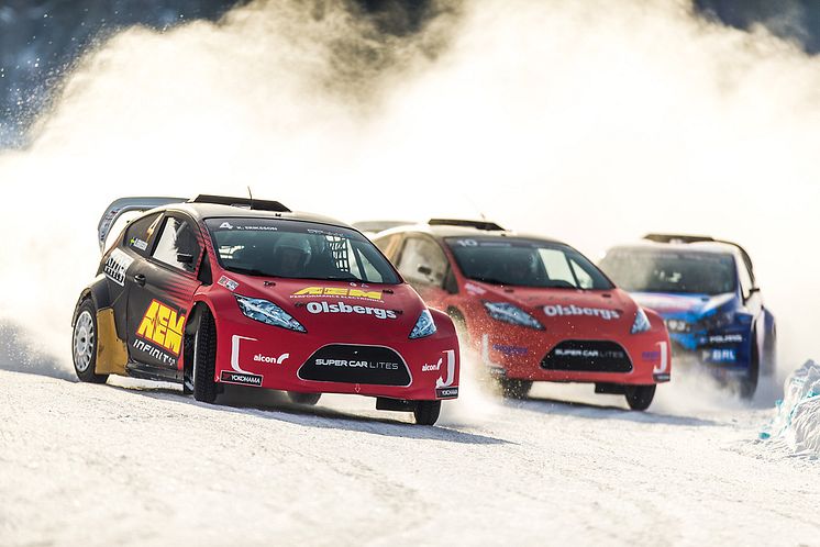Stort startfält väntar när RallyX On Ice intar Söderhamn
