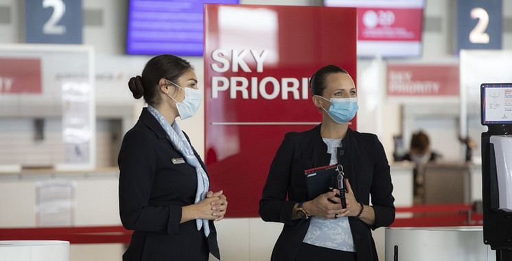 Surgical Mask at CDG Airport