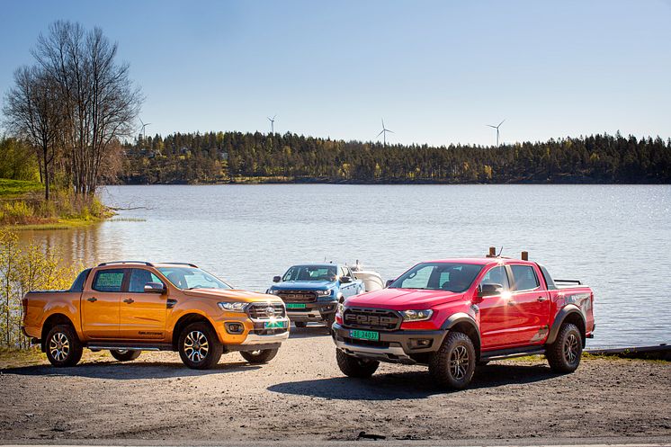 Ford Ranger Mest solgte pickup 2020