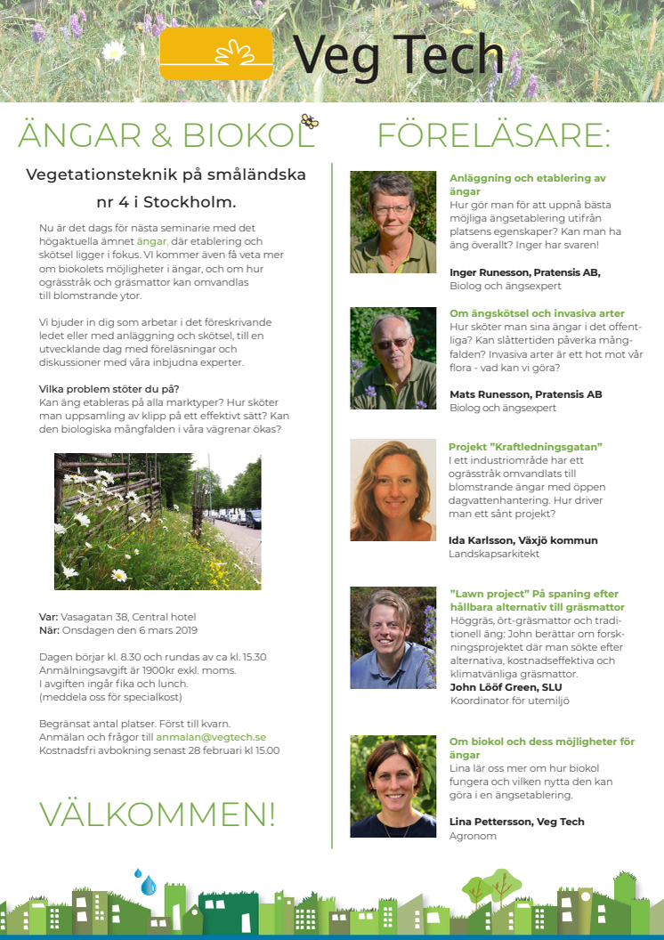 Seminarie - ängar och biokol 6 mars