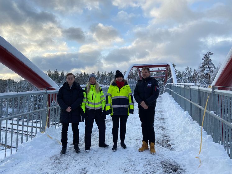 Invigning av Bodekullsbron