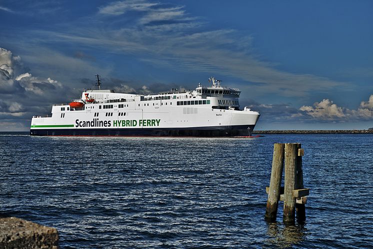 Scandlines' neue Hybridfähre "Berlin" 