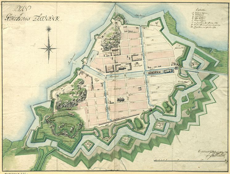 Befästningsstaden Göteborg 1795