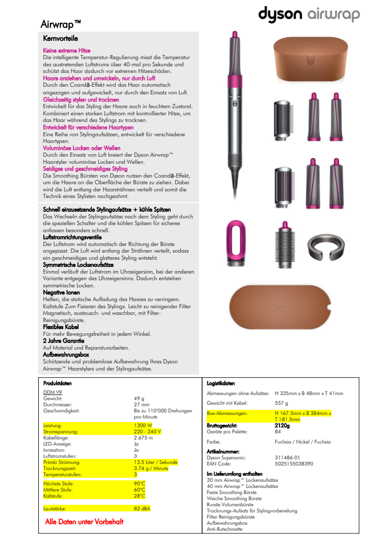 Revolution im Haarstyling: Der neue Dyson Airwrap Haarstyler