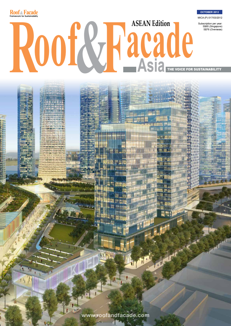 Evorich Flooring Group Featured In Roof & Facade October 2012 Issue 