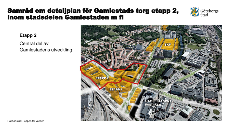 Presentation pressinfo Gamlestadens torg