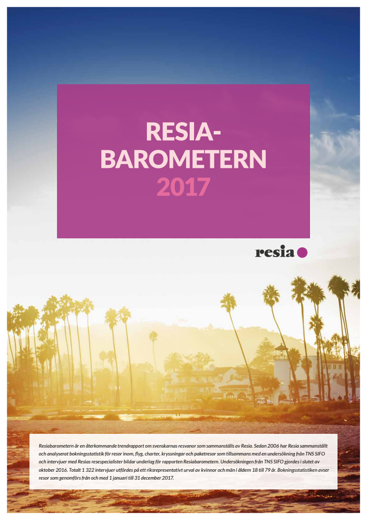 Resiabarometern 2017