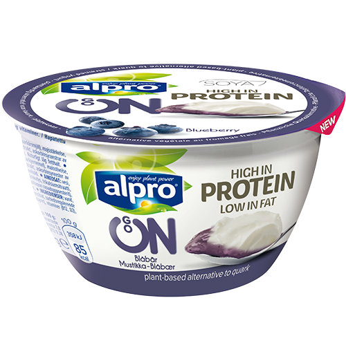 Alpro Go On Blåbær