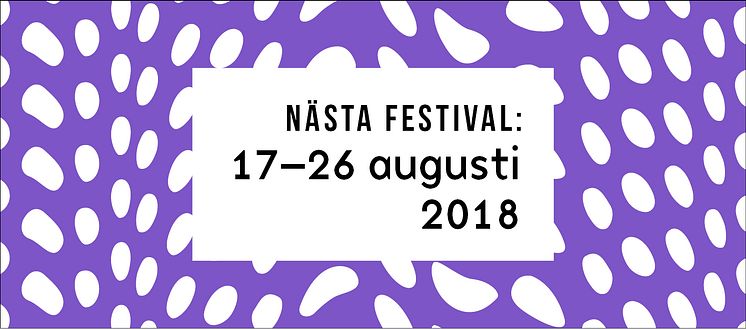 Göteborgs dans- och teaterfestival 2018
