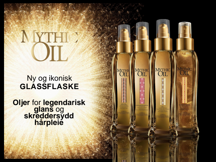 L'Oreal Professionnel lanserer Mythic Shimmering Oil!