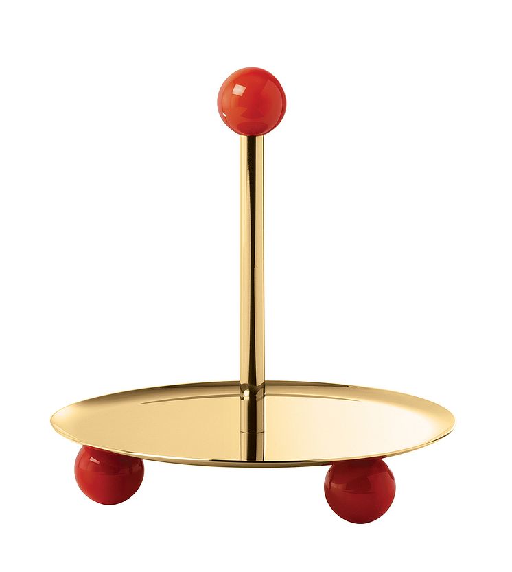 SBT_Penelope_Etagere_17,5_cm_PVD_Gold_Carnelian_Red