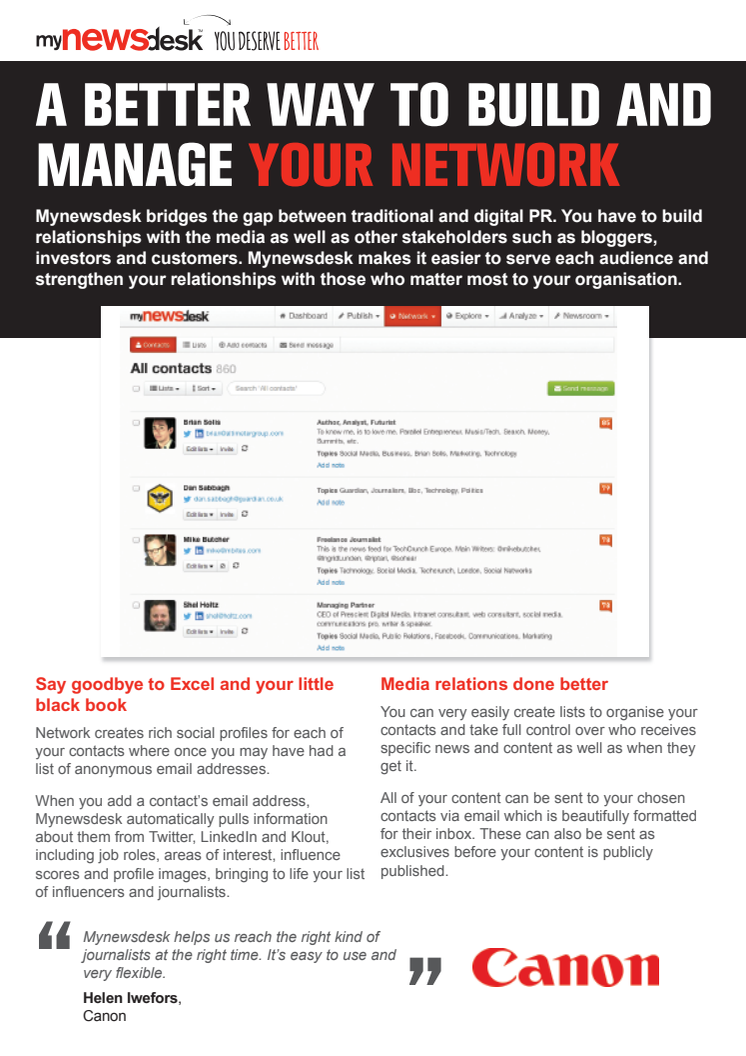 A better way to build and manage your networks