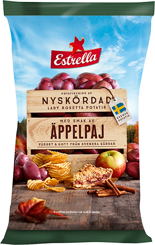 Estrella Nyskördat 2017 Äppelpaj 